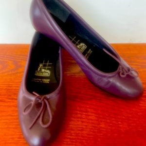 Tictactoes purple ballet flats
